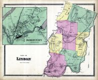 Lisbon Town, Jewett City, New London County 1868